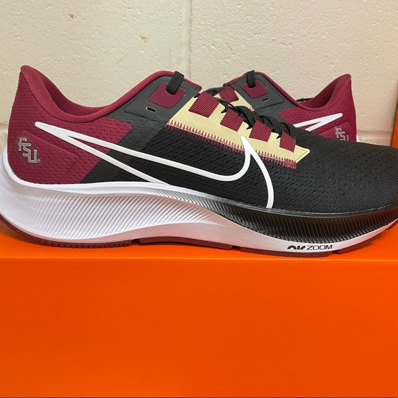 Nike Shoes | 2021-2022 Mens FSU Pegasus 38 | Color: Black/Red | Size: 5 | Frankiegm's Closet